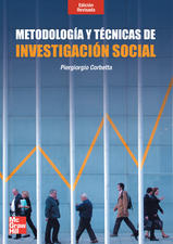 Metodología y técnicas de investigación social (edición revisada) de Piergiorgio Corbetta.